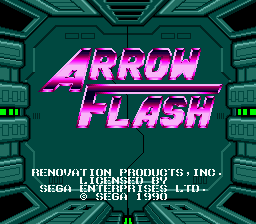 Arrow Flash screenshot 4 for Sega Mega Drive